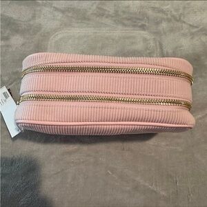 Stoney Clover Lane Pink Corduroy Double Zip NWT